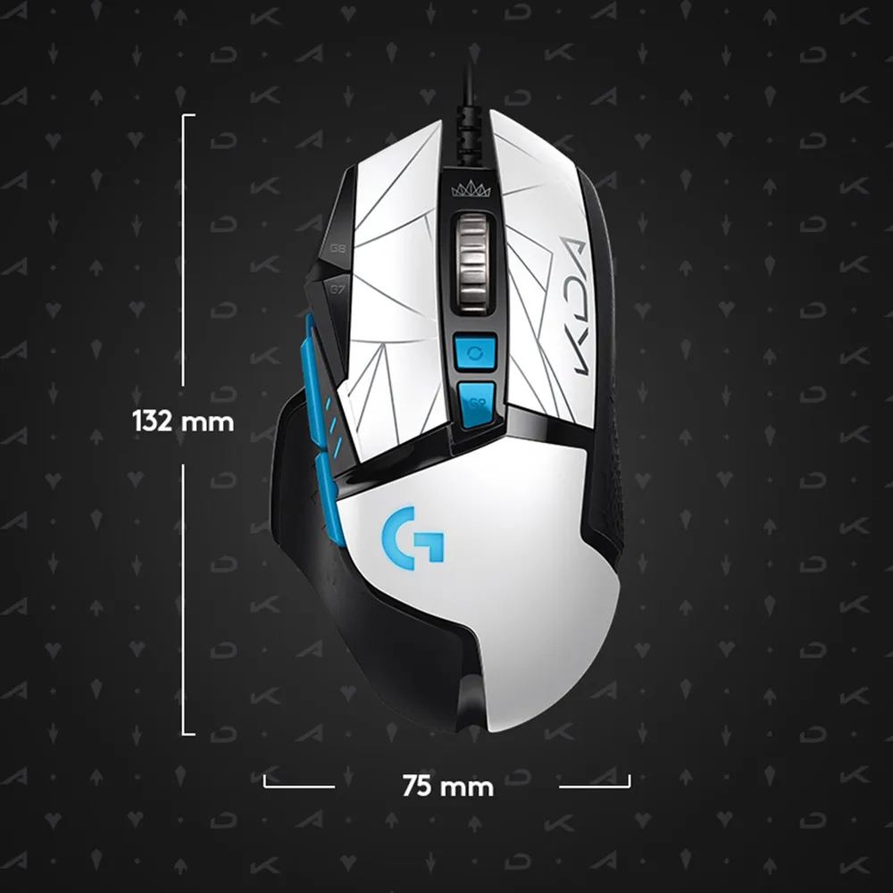 картинка Мышка Logitech G502 HERO League of Legends, White (910-006101) от магазина КомпьютерЦентр