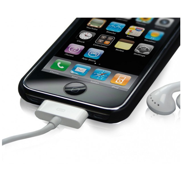 картинка Чехол Moshi iGlaze 3G Graphite Black for iPhone copy 3G/ 3GS от магазина КомпьютерЦентр