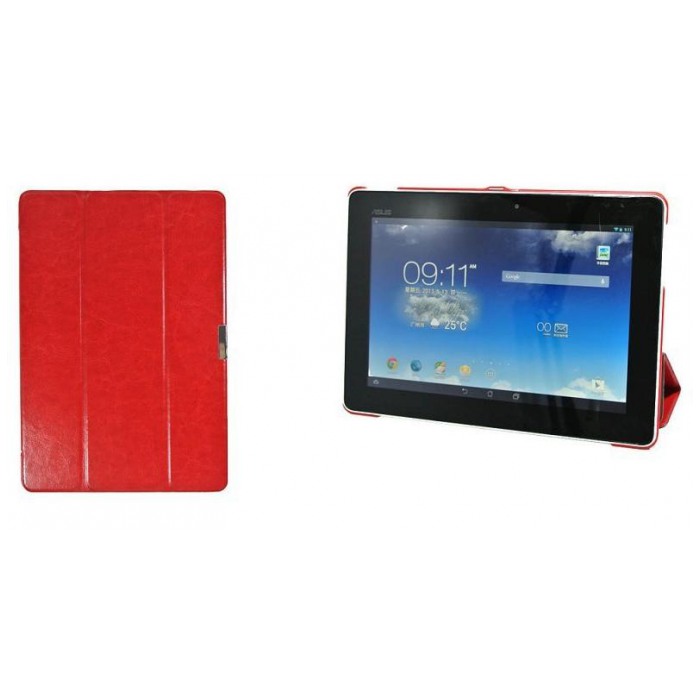картинка Чехол TTX 3 Fold for Asus MeMO Pad FHD ME302C Red от магазина КомпьютерЦентр