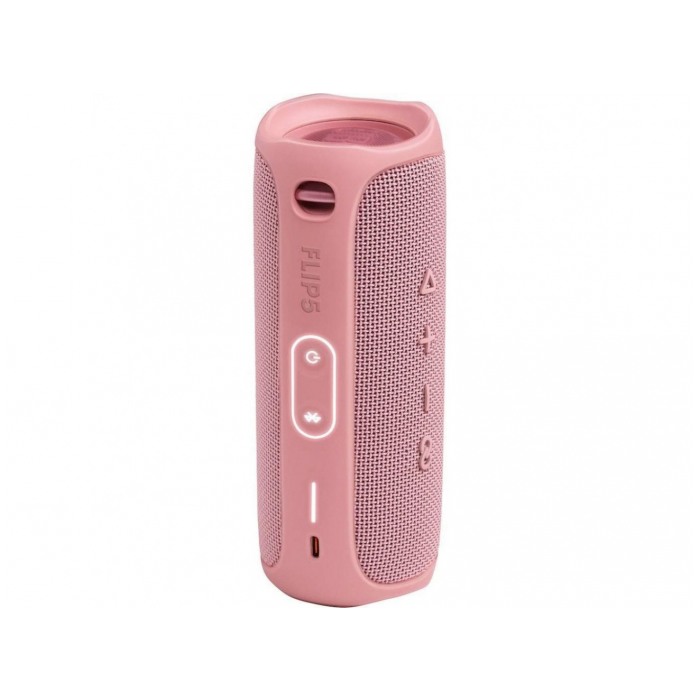 картинка Колонка JBL Flip 5 Bluetooth Speaker 20W Pink 4800mAh (JBLFLIP5PINK) от магазина КомпьютерЦентр