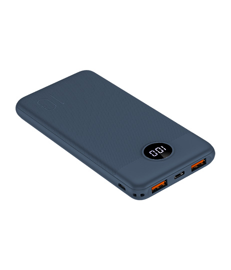 картинка Внешний аккумулятор TFN PowerBank 10000mAh (TFN-PB-257-BL) Dk.Blue от магазина КомпьютерЦентр