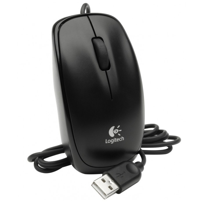 картинка Мышка Logitech B105 Portable Black USB (910-001304) от магазина КомпьютерЦентр