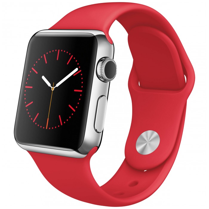 картинка Ремешок Apple Sport Band for Apple Watch 42mm Red  от магазина КомпьютерЦентр