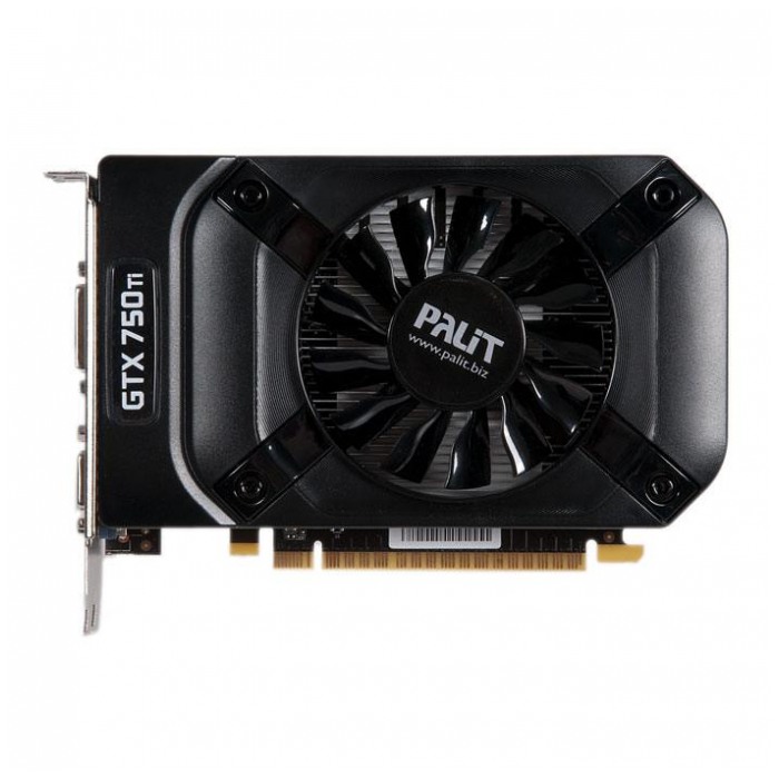 картинка Видеокарта Palit 1Gb DDR5 GeForce GTX750Ti StormX (NE5X75T01301-1073F) от магазина КомпьютерЦентр