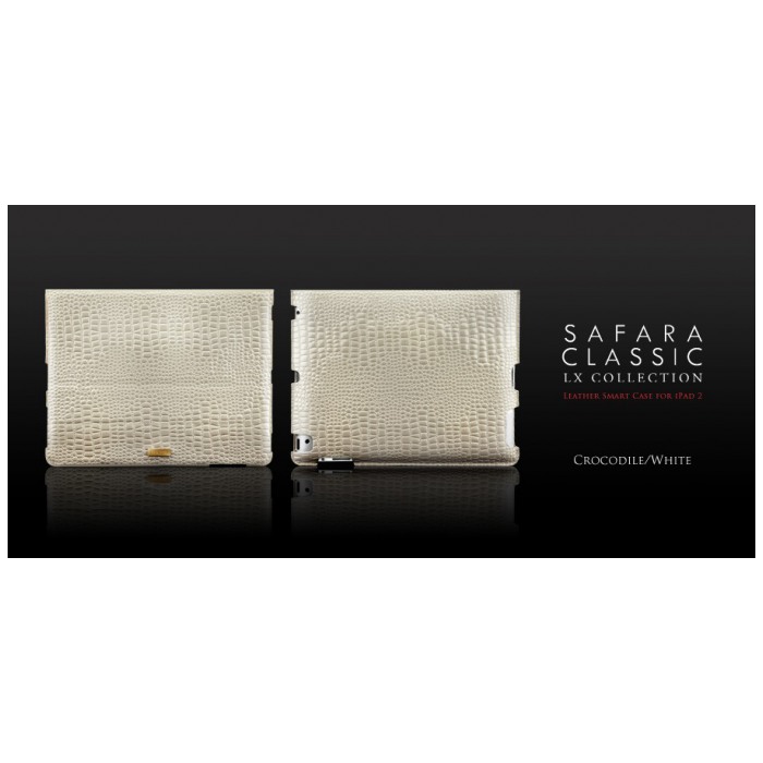 картинка Чехол More Safara Classic Lx Crocodile White for iPad2 (AP15-009WHT) от магазина КомпьютерЦентр