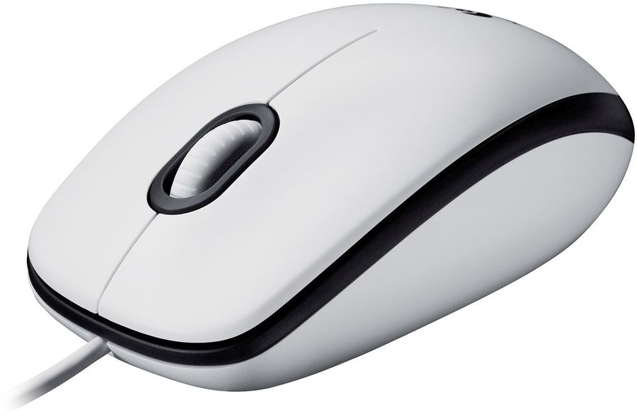 картинка Мышка Logitech M100 Optical, USB, White (910-005004) от магазина КомпьютерЦентр