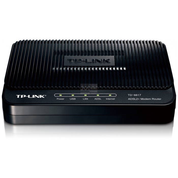 картинка Модем-роутер TP-Link TD-8817 ADSL2+ (TD-8817) от магазина КомпьютерЦентр