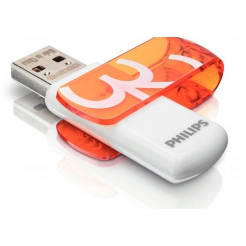 картинка Флешка USB Philips 32Gb Vivid Swap Orange (FM32FD05B/97) от магазина КомпьютерЦентр