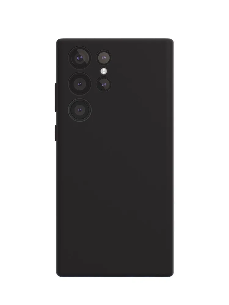 картинка Чехол-накладка Silicone Case Full для Samsung Galaxy S24 Ultra Черный от магазина КомпьютерЦентр