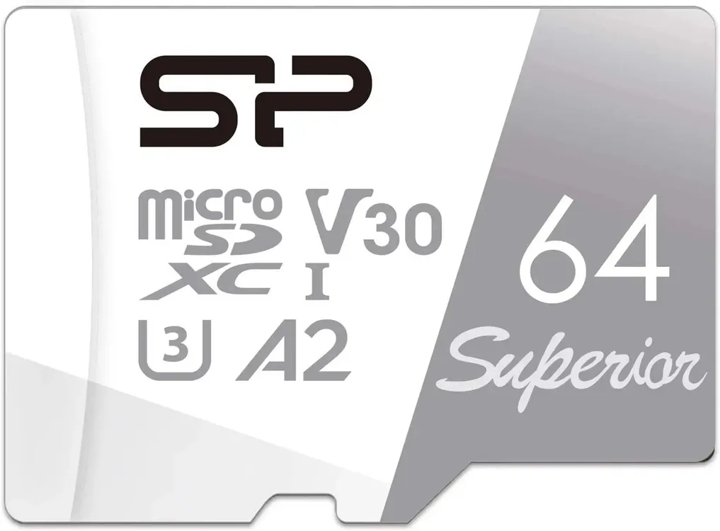 картинка Карта памяти 64Gb microSDXC Silicon Power Superior Pro A2 (SP064GBSTXDA2V20) Class 10 UHS-I U3 Colorful w/ o Adapter 100/ 80 Mb/ s от магазина КомпьютерЦентр