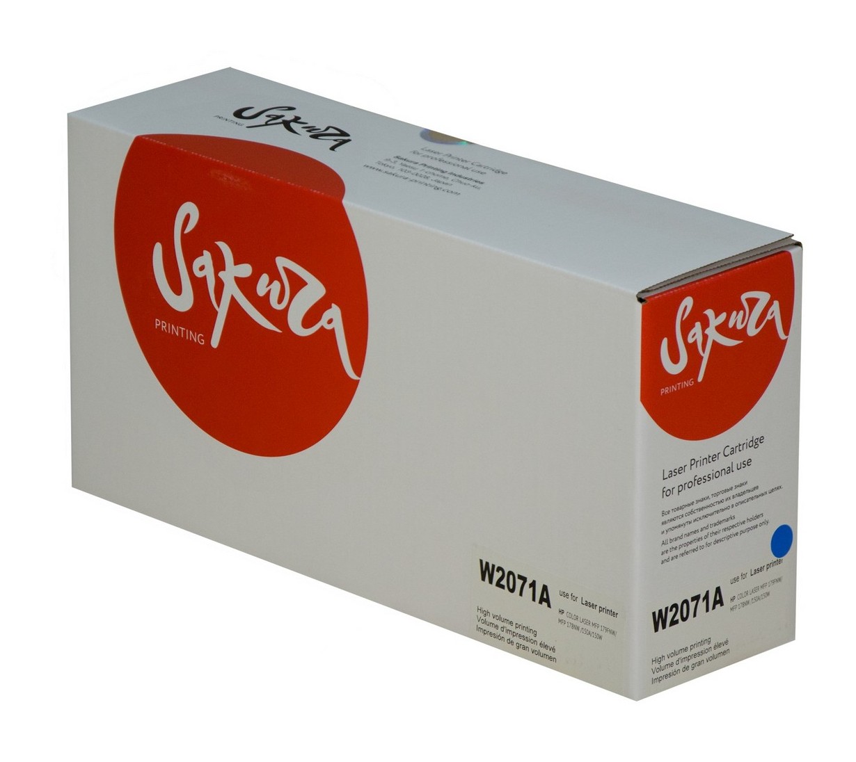 картинка Картридж SAKURA W2071A (117A) голубой для HP от магазина КомпьютерЦентр