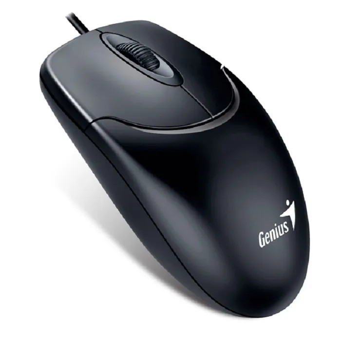 картинка Мышь проводная Genius NetScroll 120 V2 Black (31010018400) от магазина КомпьютерЦентр