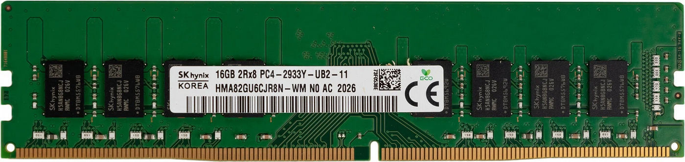 картинка DIMM DDR4 16Gb 2933MHz PC4-23400 Hynix (HMA82GU6CJR8N-WMNO) от магазина КомпьютерЦентр