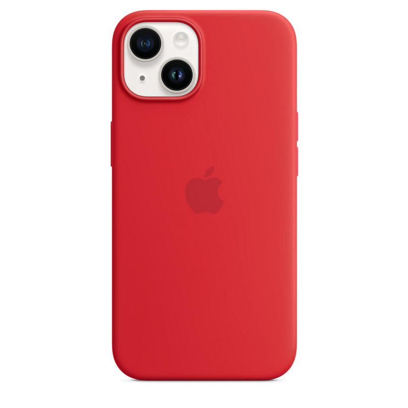 картинка Чехол Silicone case Full for iPhone 15 Red от магазина КомпьютерЦентр