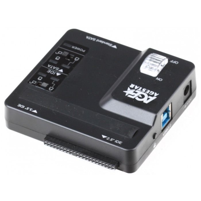 картинка Док-станция AgeStar 3FBCP для HDD/ SSD SATA IDE  (3FBCP) от магазина КомпьютерЦентр