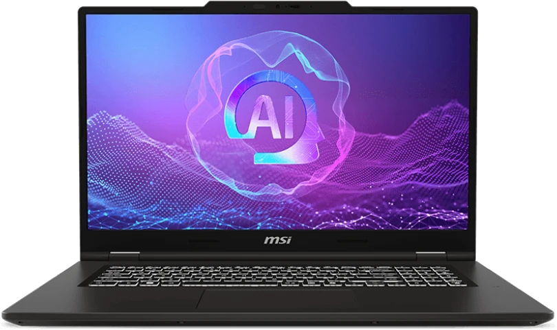 картинка Ноутбук MSI Venture 17 AI A2HMG-014XRU 17.3'' IPS 144 Гц (1920x1080) /  Core Ultra 5 225H/  16Gb/  512 GB SSD/ Intel Arc/  WiFi AX/  BT 5.3/  Dos от магазина КомпьютерЦентр
