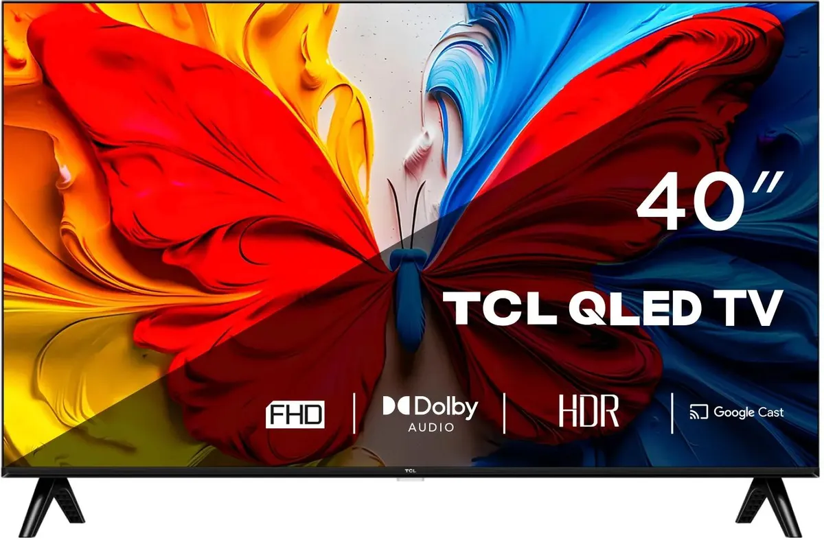 картинка Телевизор TCL 40'' 40S5K, QLED, Full HD HDR, Google TV от магазина КомпьютерЦентр