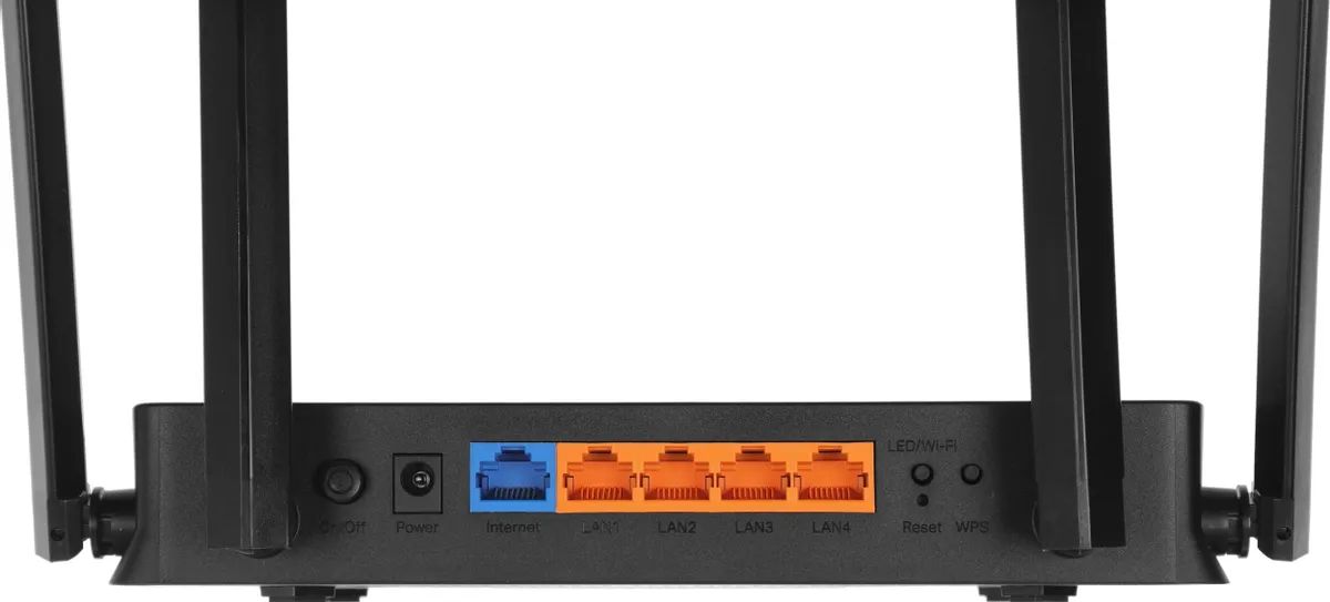 картинка Маршрутизатор TP-Link Archer BE220, Wi-Fi 7, 2.4/ 5ГГц, 4 LAN, двухдиапазонный беспроводной маршрутизатор от магазина КомпьютерЦентр