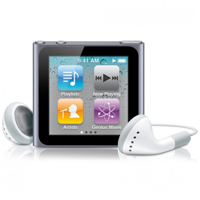 картинка Плеер MP3 Apple iPod nano 16Gb Silver A1366 (6Gen) (MC526) от магазина КомпьютерЦентр