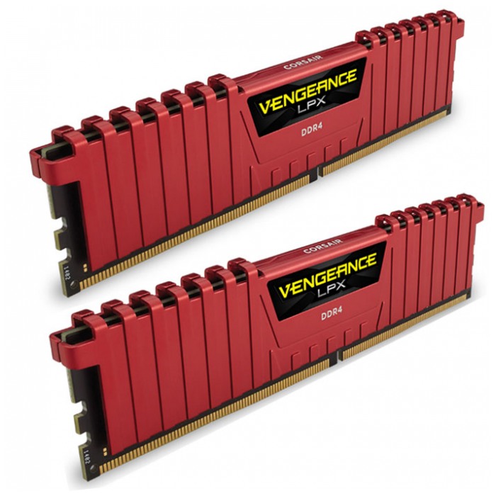 картинка Набор модулей памяти Corsair DIMM DDR4 16Gb (2 x (CMK16GX4M2A2666C16) от магазина КомпьютерЦентр