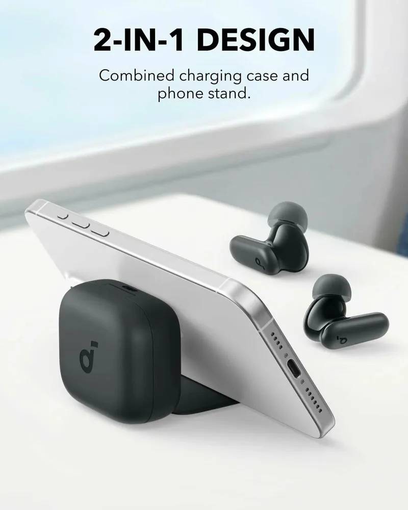 картинка Bluetooth гарнитура Anker Soundcore P30i A3959 Black от магазина КомпьютерЦентр