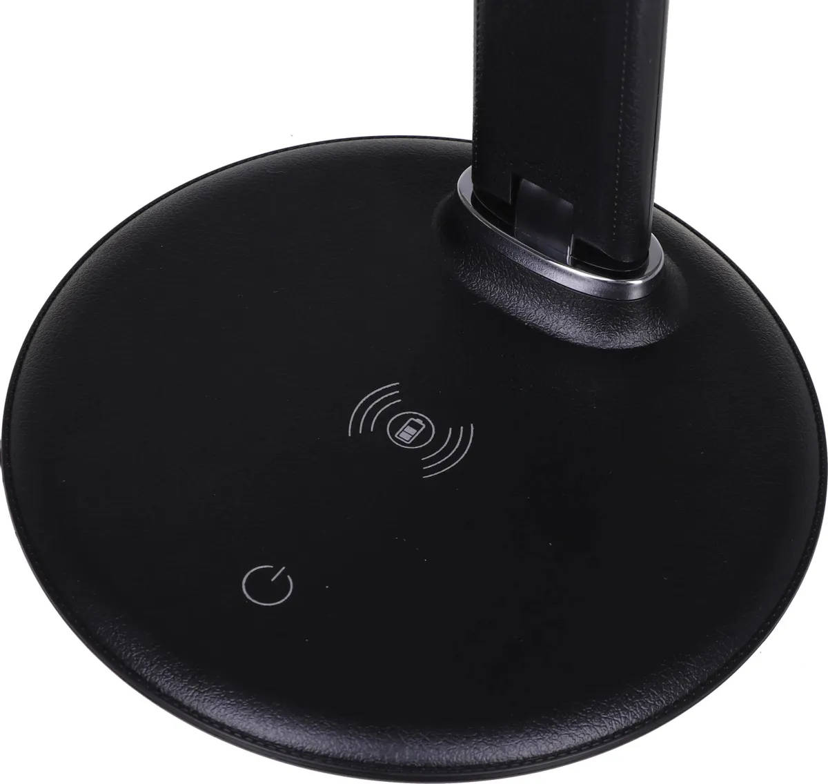 картинка Светильник настольный REXANT Status LED, (75-0219) USB-зарядка устройств, 2700-6500 К, диммирование, 220 В, эффект тиснения под кожу от магазина КомпьютерЦентр
