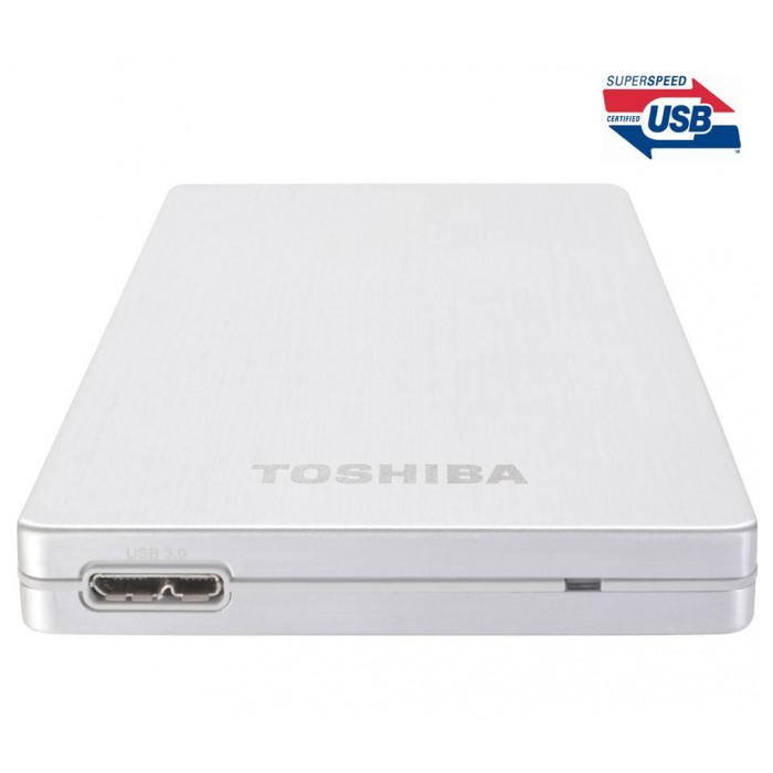 картинка Жесткий диск внешний Toshiba 500Gb Stor.E Alu 2.5″ USB3.0 Silver (PA4236E-1HE0) от магазина КомпьютерЦентр