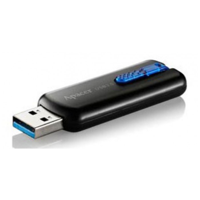 картинка Флешка USB Apacer 8Gb AH354 Black RP USB3.0 (AP8GAH354B-1) от магазина КомпьютерЦентр