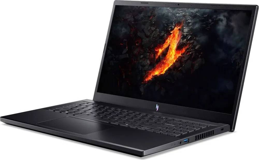 картинка Ноутбук Acer Nitro V15 ANV15-41-R70B 15,6'' IPS (1920x1080) 144Hz/  AMD Ryzen5 7535HS/  16Gb DDR5/  512Gb SSD/  GeForce RTX 2050 4Gb/ NoOS (NH.QSJER.001) от магазина КомпьютерЦентр