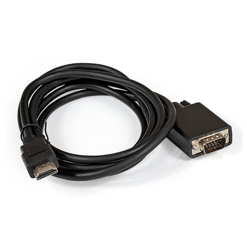 картинка Кабель-переходник HDMI-VGA ExeGate (EX284928RUS) EX-CC-HDMIM-VGAM-1.8 (19M/ 15M, 1,8м) от магазина КомпьютерЦентр