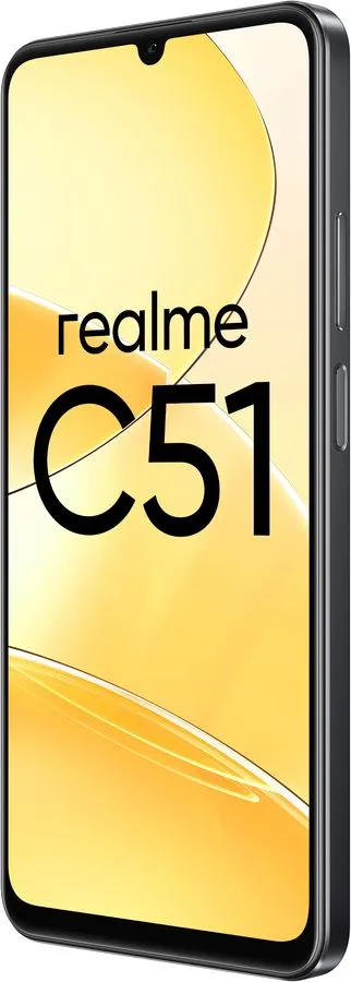 картинка Смартфон Realme C51 (RMX3830) Black 6.74'' 4Gb / 128Gb от магазина КомпьютерЦентр