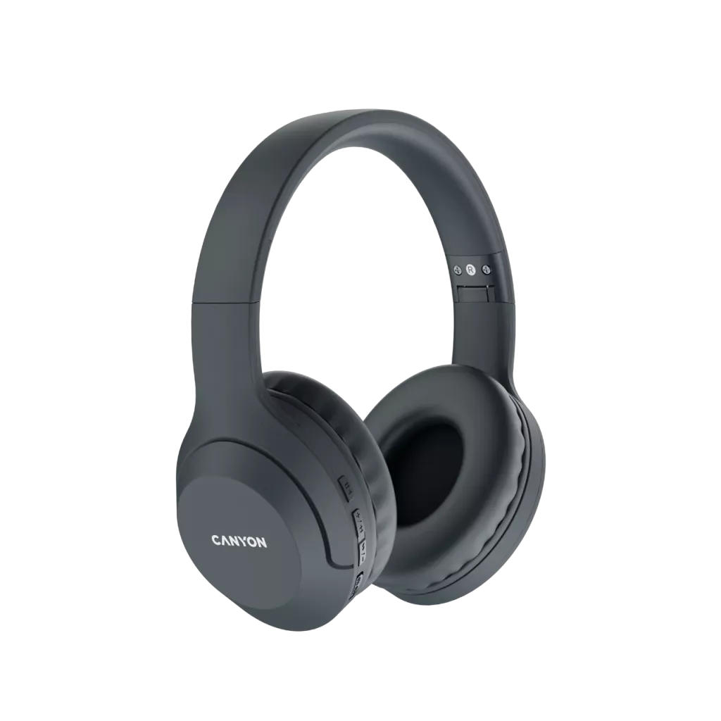 картинка Bluetooth гарнитура CANYON BTHS-3, Dark Gray (CNS-CBTHS3DG) от магазина КомпьютерЦентр