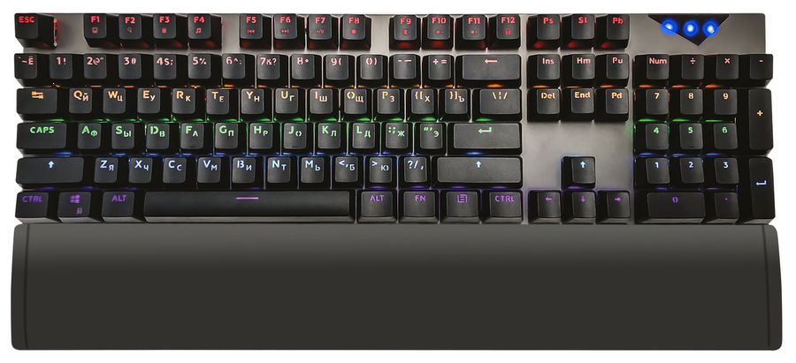 картинка Клавиатура Oklick 935G RAGNAR Black Multimedia for gamer LED (1460068) от магазина КомпьютерЦентр