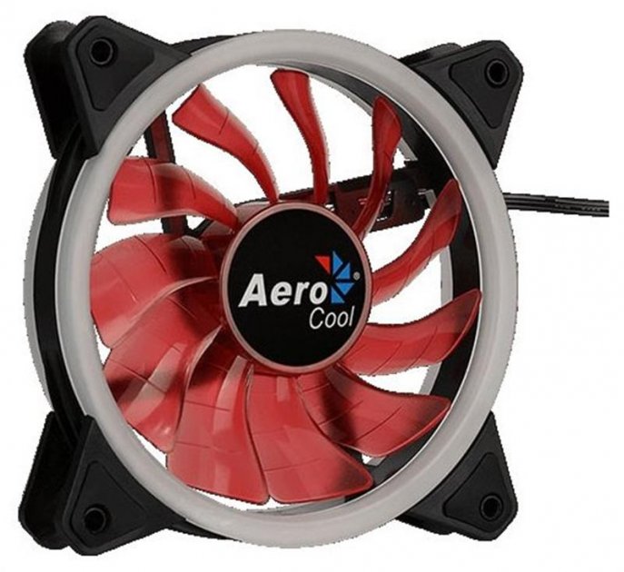 картинка Вентилятор Aerocool Rev Red, 120 мм, Ret от магазина КомпьютерЦентр