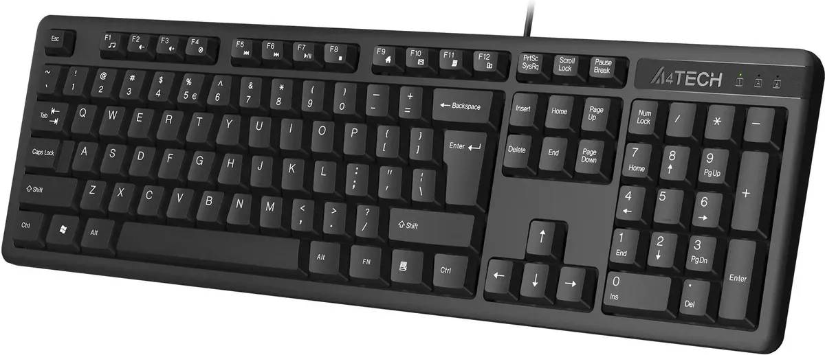 картинка Клавиатура A4TECH KKS-3, черный от магазина КомпьютерЦентр