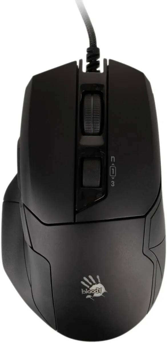 картинка Мышка A4Tech Bloody W70 MAX USB Gaming Black (W70 MAX Stone Black) от магазина КомпьютерЦентр