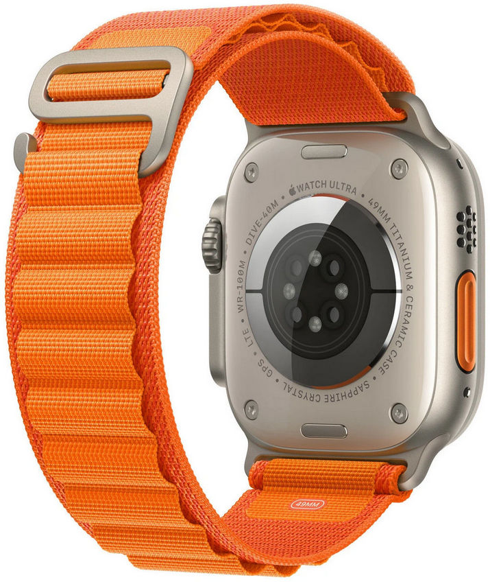 картинка Ремешок Alpine Loop для Apple Watch 42/ 44/ 45/ 49mm, Orange от магазина КомпьютерЦентр
