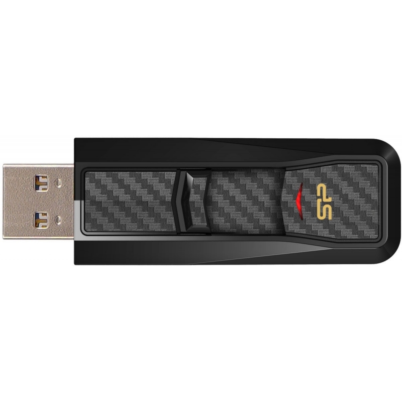 картинка USB3.0 накопитель 64Gb SiliconPower Blaze B50; Black (SP064GBUF3B50V1K) от магазина КомпьютерЦентр