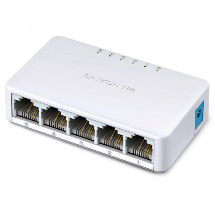 картинка Свитч Mercusys 5-port MS105 неуправляемый (MS105) от магазина КомпьютерЦентр