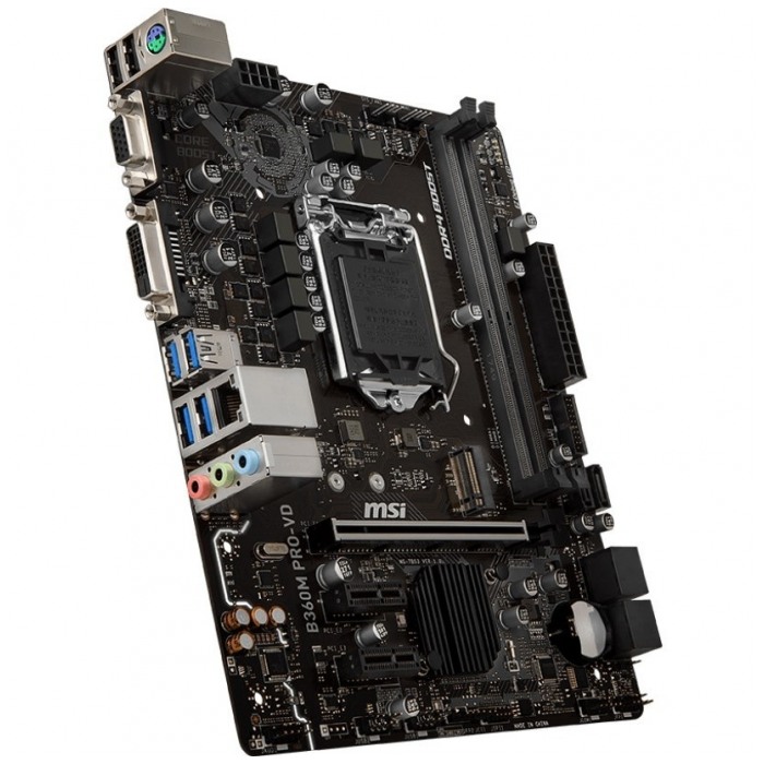 картинка Материнская плата MSI B360M PRO-VD S1151v2 (B360M PRO-VD) от магазина КомпьютерЦентр