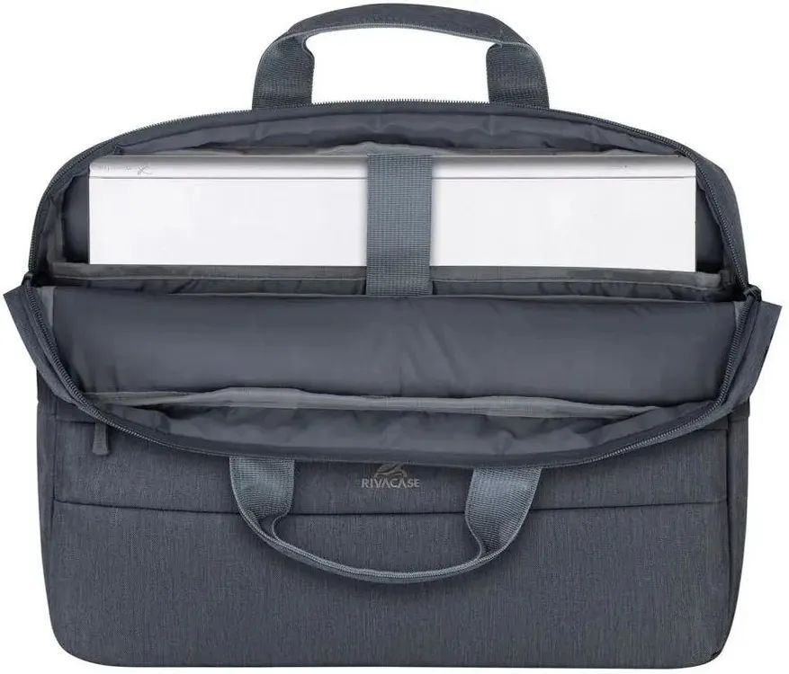 картинка Сумка для ноутбука Riva 7532 15.6'' Dark Gray от магазина КомпьютерЦентр