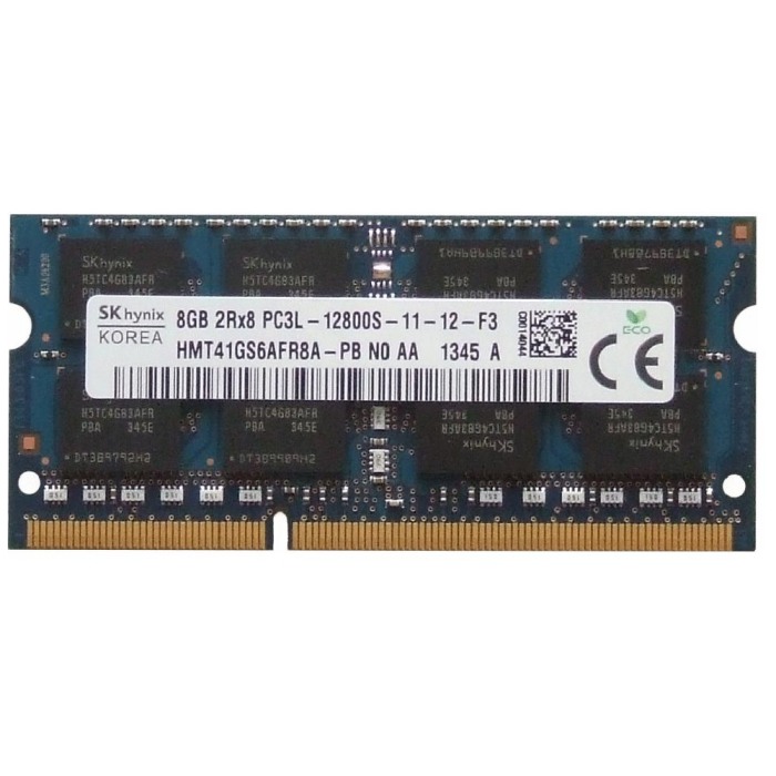 картинка Оперативная память Hynix SO-DIMM DDR3 8Gb 1600MHz PC3L-12800 (HMT41GS6AFR8A-PB) от магазина КомпьютерЦентр