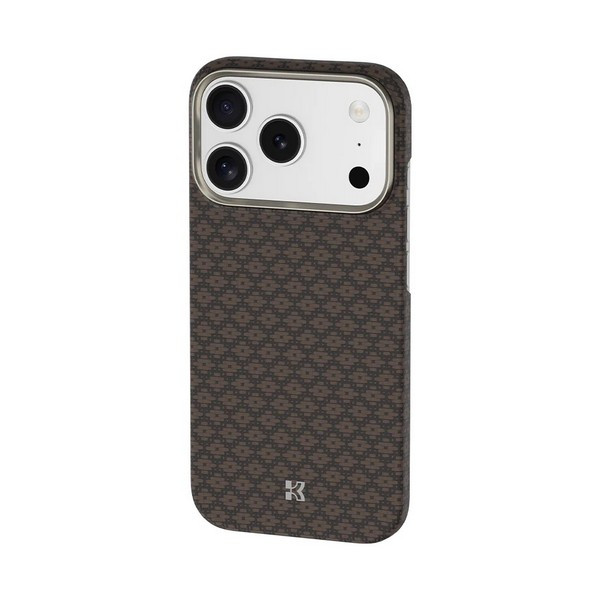 картинка Чехол Benks ArmorGrid Case built with Kevlar для iPhone 17 Pro Max 6.9'', цвет золотой (Gold) (C.K.FL.AP.GD.A070) от магазина КомпьютерЦентр