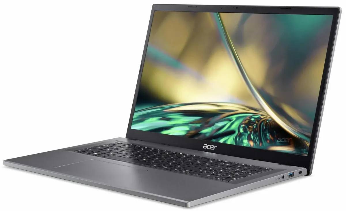 картинка Ноутбук Acer Aspire 3 A317-55P-3093 17.3 '' IPS FHD/  Core i3 N305 /  8Gb/  512Gb SSD/  Intel UHD Graphics/  noOS/  Silver (NX.KDKEL.004) от магазина КомпьютерЦентр