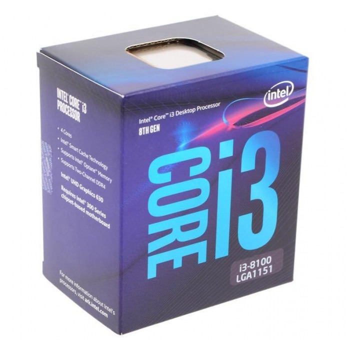картинка Процессор Intel Core i3-8100 S1151V2 (BX80684I38100) от магазина КомпьютерЦентр