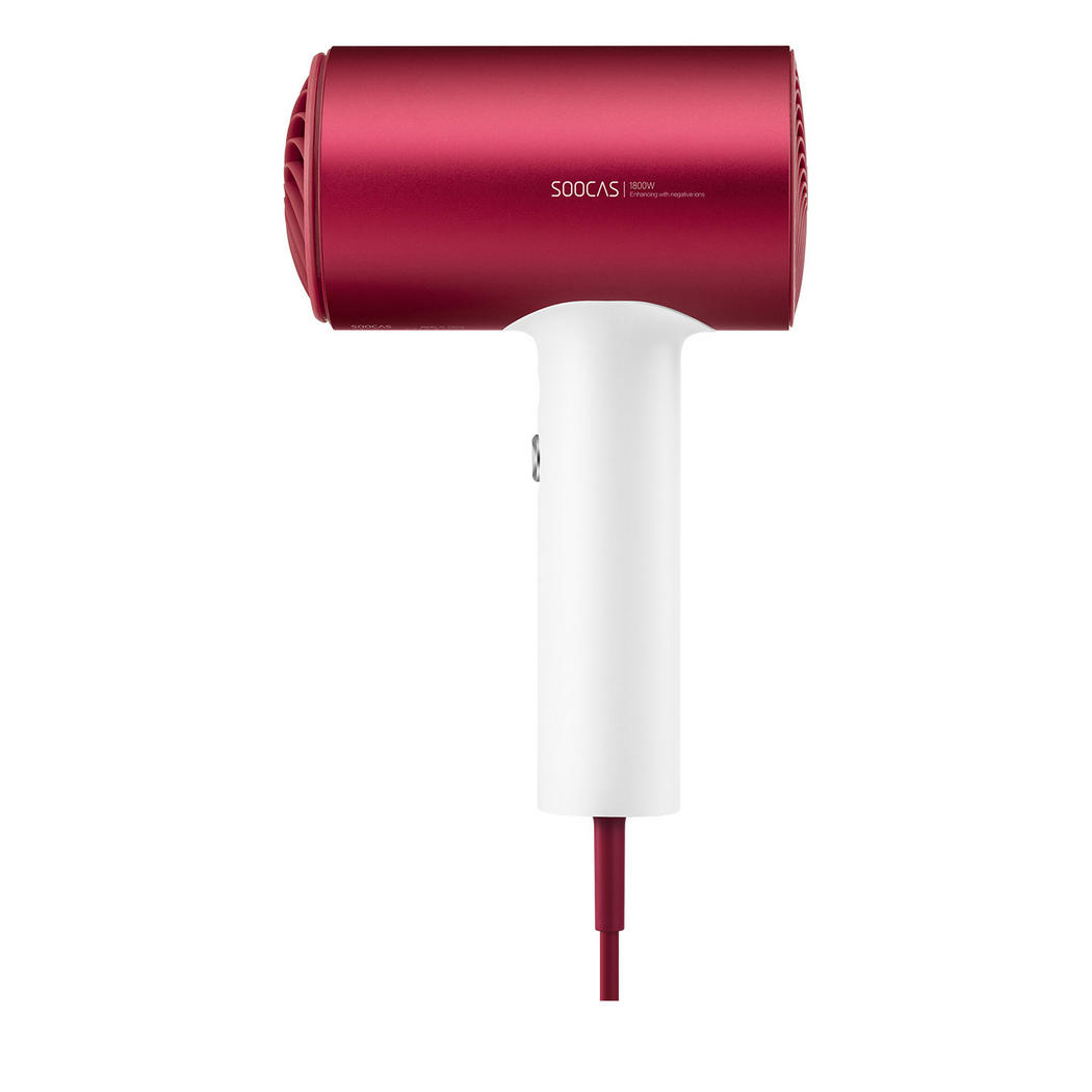 картинка Фен для волос Xiaomi Soocas Negative Ionic Quick-drying Hairdryer H5 Red EU от магазина КомпьютерЦентр