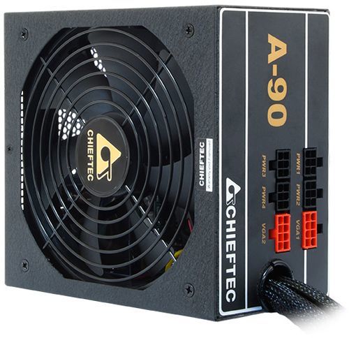 картинка Блок питания Chieftec GDP-650C 650W; A90; ATX2.3/ EPS12V 230V CabMan от магазина КомпьютерЦентр
