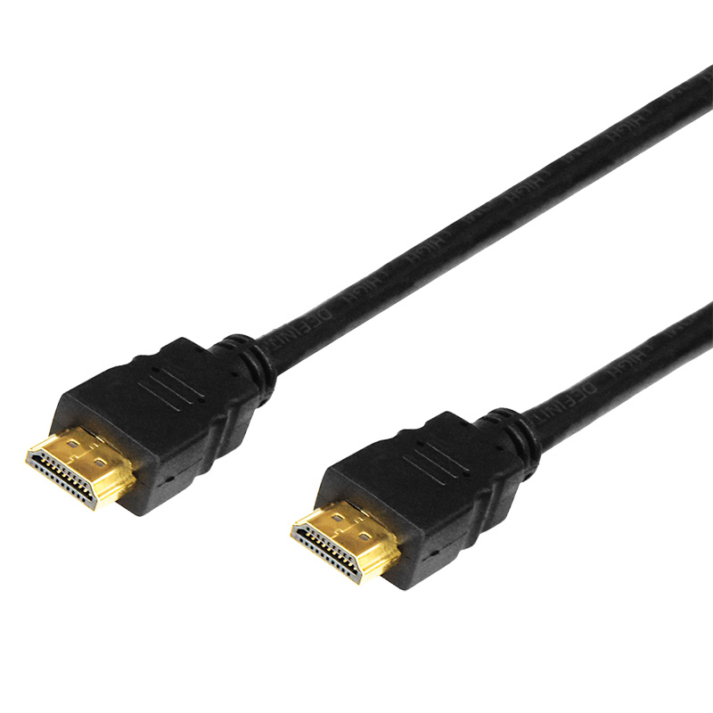 картинка Кабель HDMI - HDMI Rexant 15m (17-6209) gold с фильтрами от магазина КомпьютерЦентр
