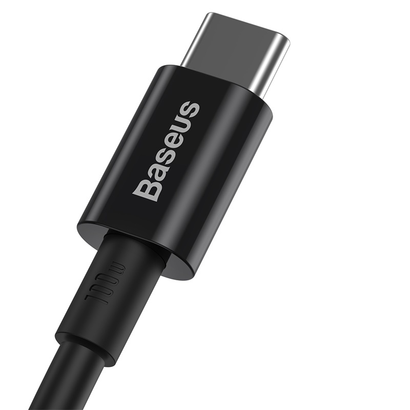 картинка Кабель Baseus Superior Series Fast Charging Data Cable Type-C to Type-C 100W 2m Black от магазина КомпьютерЦентр