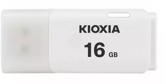 картинка USB накопитель 16Gb Toshiba Kioxia TransMemory U202 White (LU202W016GG4) от магазина КомпьютерЦентр